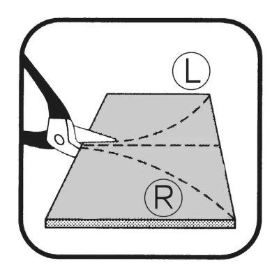 WURTH Nożyce do cięcia blach - PRAWE